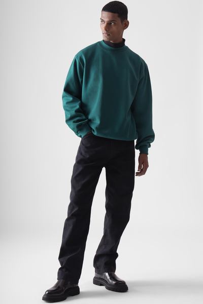 The Wide Fit Sweatshirt : Emerald