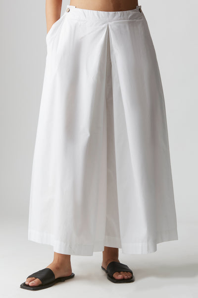 Relaxed Weekend Pants : White