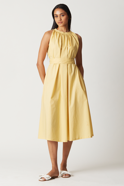 Daphine Pocket Dress : Daffodil
