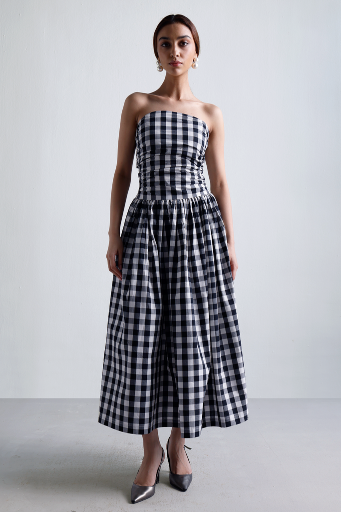 Ginghamcheck Pencil Dressギンガムチェックペンシルドレス Todayful Ginghamcheck Pencil Dress TODAYFUL（トゥデイフル）の