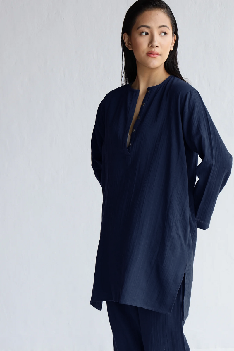 Aviary Tunic Set : Deep Navy – OZiSS