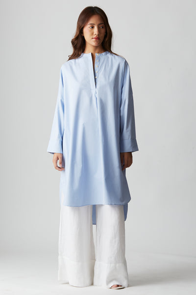 Relaxed Weekend Tunic : Sky