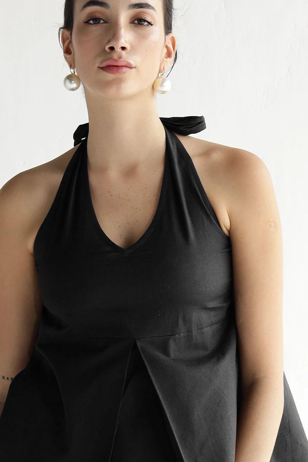 Claire Co-Ord Set: Ivory Black – OZiSS