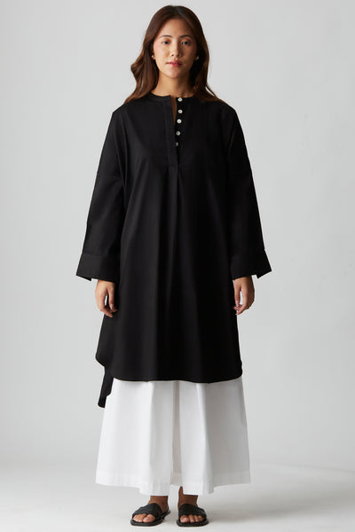 Relaxed Weekend Tunic : Black