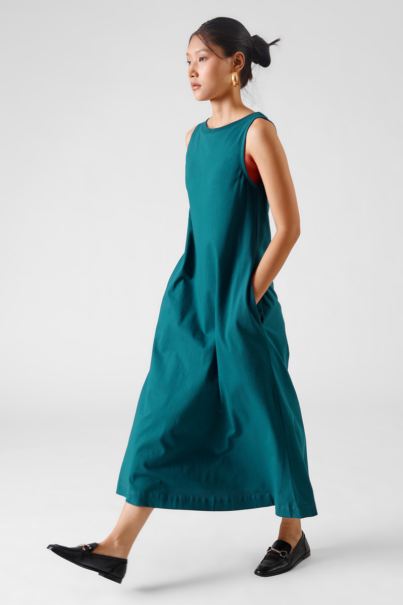 Sierra Pocket Dress : Teal – OZiSS