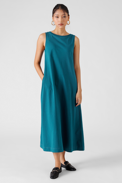 Sierra Pocket Dress : Teal