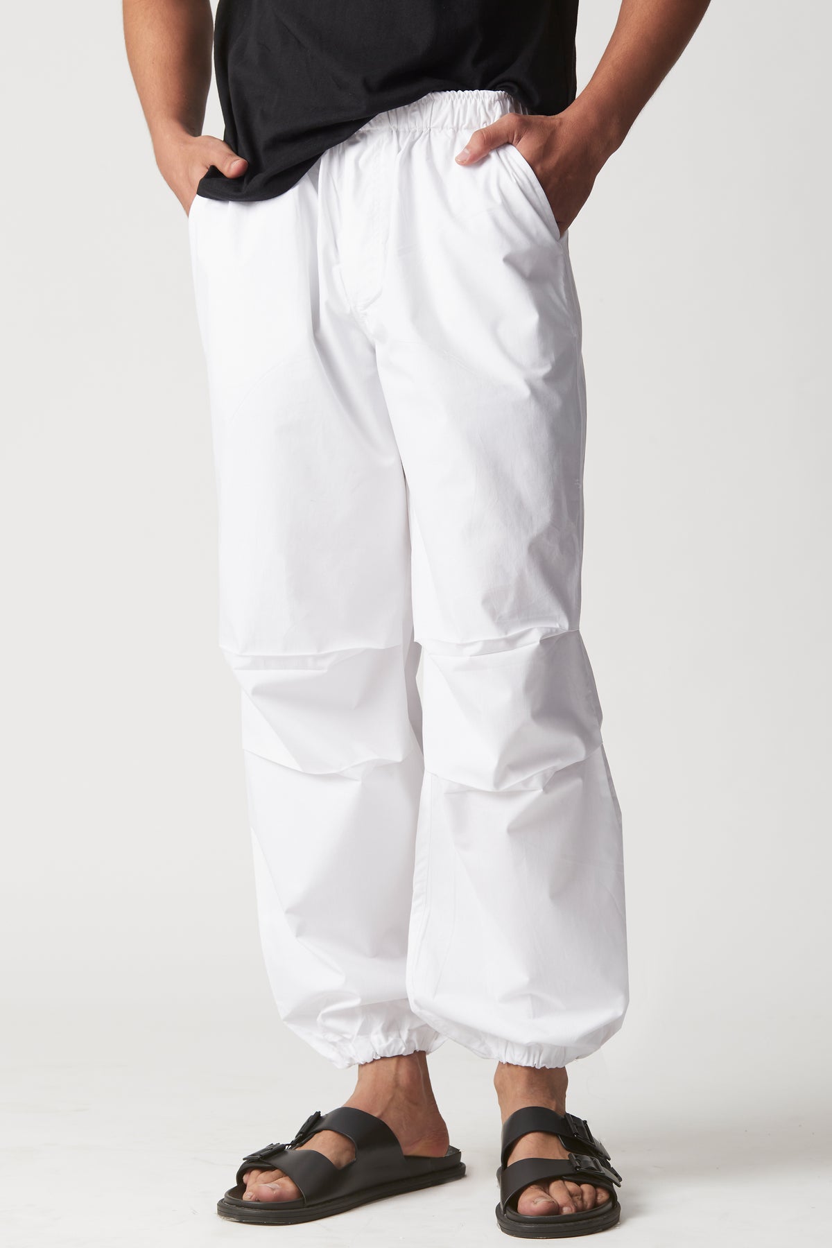 Parachute Pants : White – OZiSS