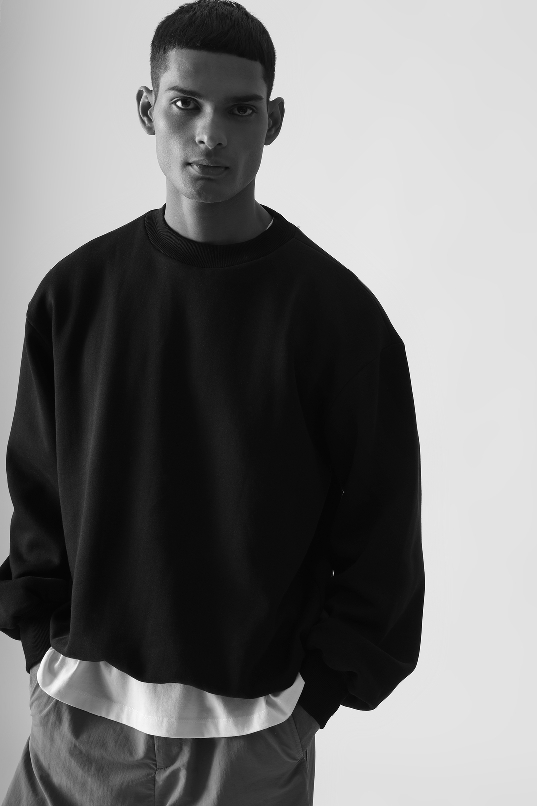 OVY Original Fabric Crew Neck Sweat 黒 L sweat | OVY