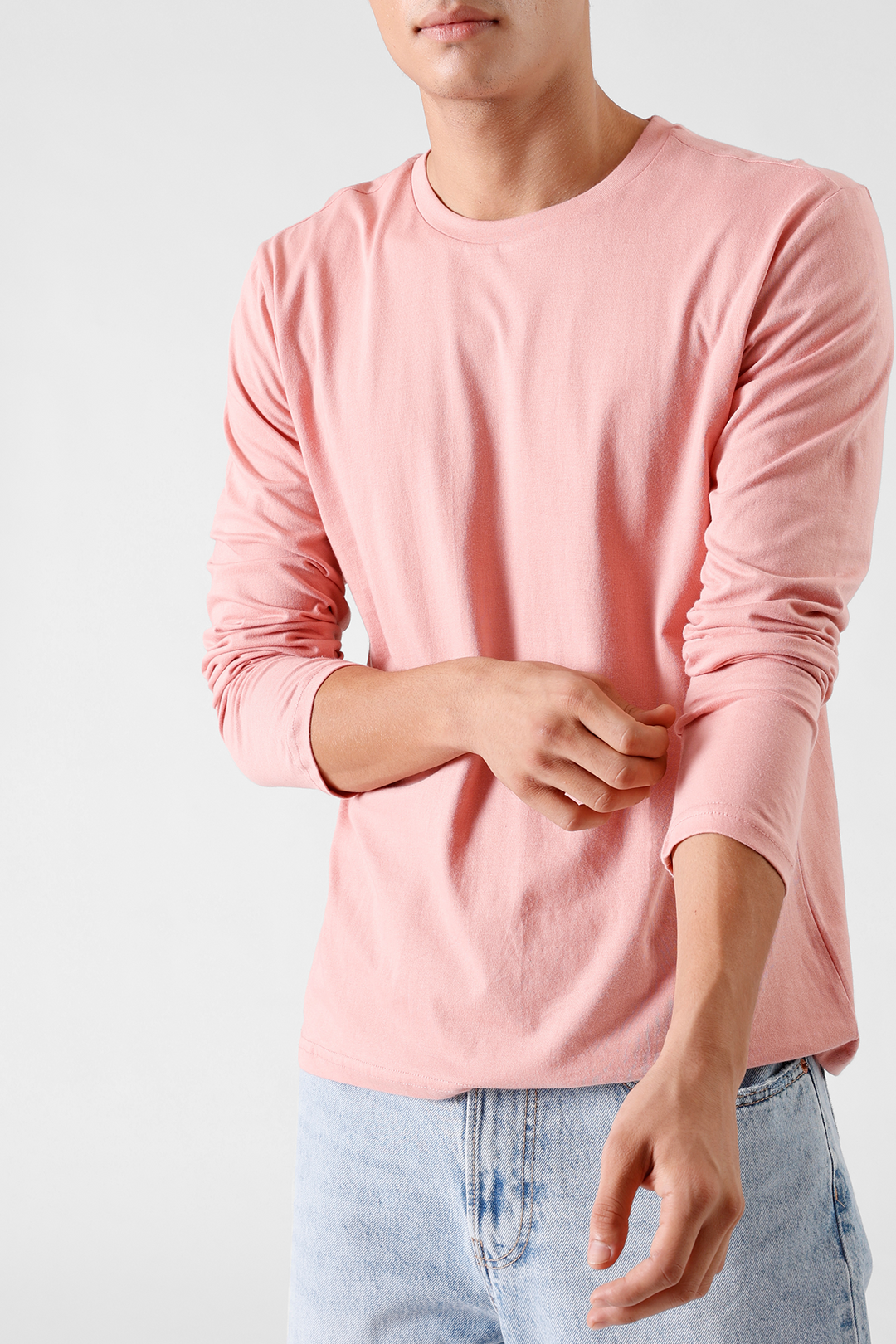 Full Sleeve Tee: Dust Pink – OZiSS